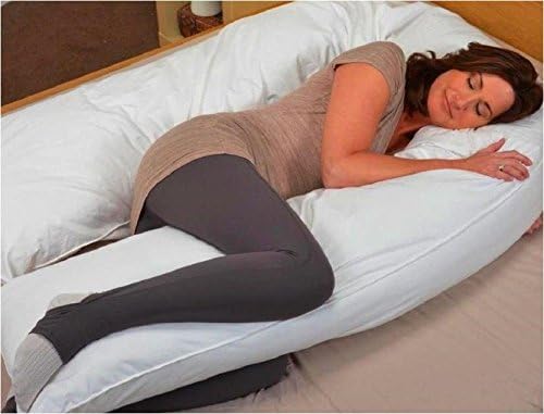 20"x130" Oversized Total Body full support Pregnancy Pillow u shape Comfort