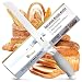 Orblue Serrated Bread Knife Ultra-Sharp Stainless Steel Professional Grade Bread Cutter - Cuts Thick Loaves Effortlessly - Ideal for Slicing Bread, Bagels, Cake (8-Inch Blade with 4.9-Inch Handle) primary