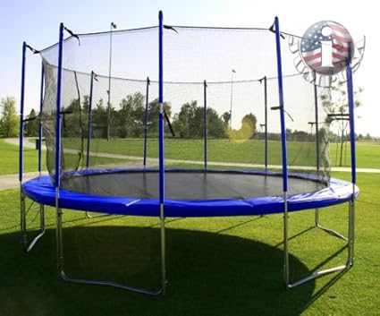 16 Ft Olympus Pro Trampoline Combo Recreational Trampolines Amazon Canada