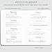 Undated Planner Daily/Weekly / Monthly Planner Organizer - A5 Non-Dated 12 Month Academic Agenda by Bullet Keeper, Black Leather Hardcover (A5)