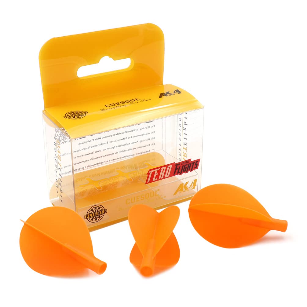 CUESOUL TERO AK4 Dart Flights pear shape,Set of 3 pcs(CS-AK4+11SDYS)