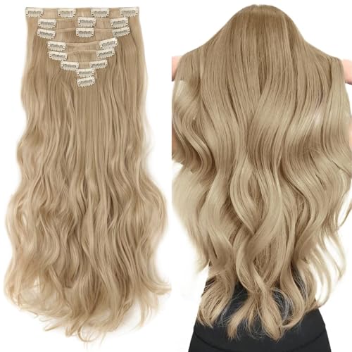 Curly #Dark Blond&Bleach Blond