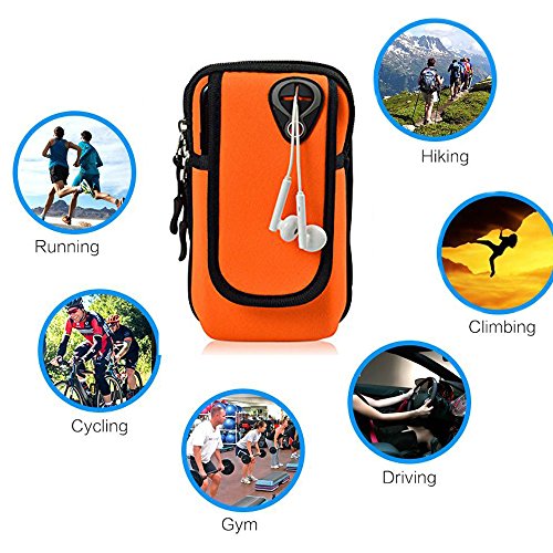 WILLIAM&KATE Sports Armband Multifunctional Pockets Outdoor Workout