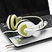 VCOM Attacker Computer Headphones with Microphone for PC Gaming Headset with Adjustable Microphone Works with Gaming Laptops Desktops Mic Headset for Skype with Volume Control-Yellow