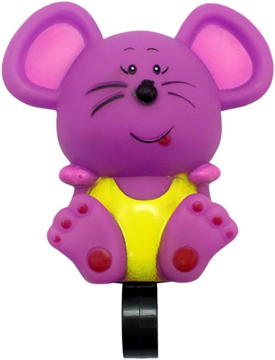 CYCMOTO Kids Bike Bell with Plastic Flower, Handlebar Bicycle Bell, Fits for Kids Bicycle with 22.2mm Handlebar, Kids Bike Decoration Accessories