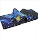 LIEBIRD® Extended XXXL Gaming Mouse Pad - Dimension - Portable with Extended XXL Size - Non-Slip Rubber Base - Special Treated Textured Weave with Precision Control (Starry Night)