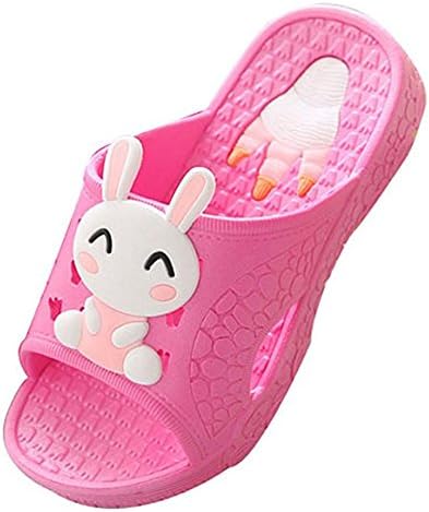 Blubi Toddler Little Kid Bunny Lightweight Shower and Poolside Sandal Beach Sandal