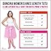 Dancina A Line Tulle Skirt Knee Length Tutu for Girls & Women