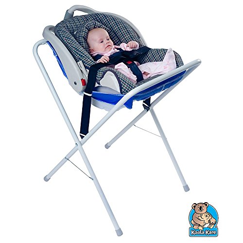 Koala Kare KB115-99 Infant Kradle Seat, 3" Height, 40" Width, 22" Length, Blue/White