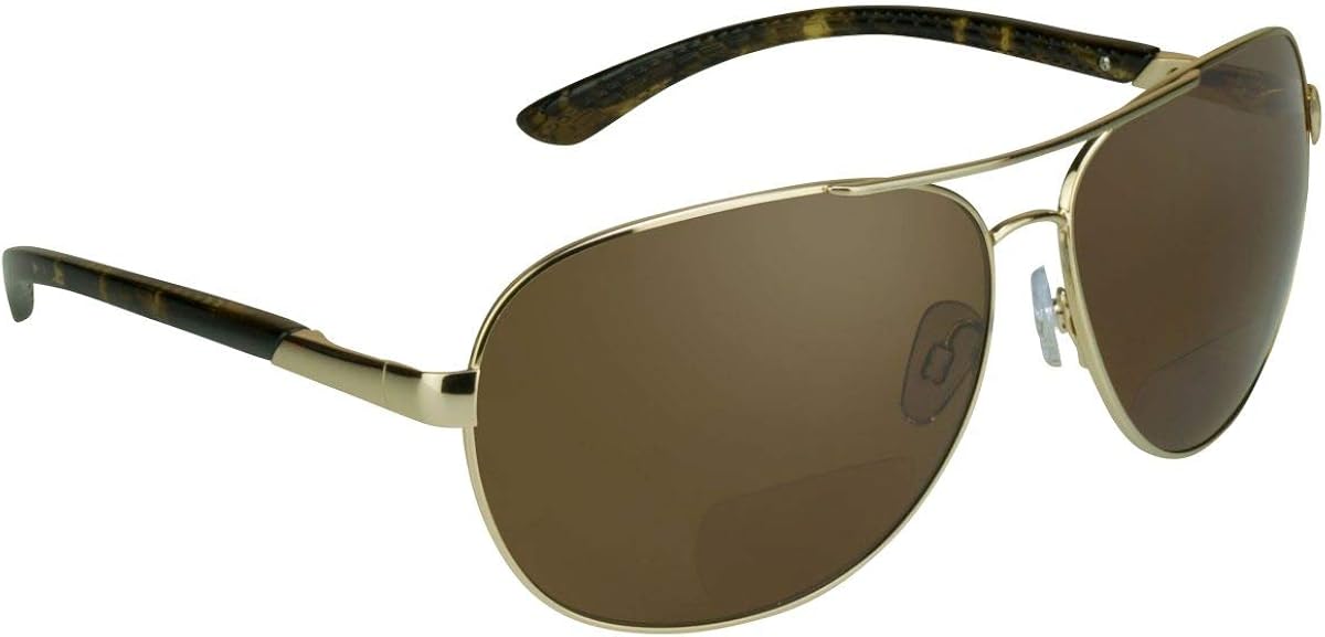 proSPORT Aviator Polarized Bifocal Sunglasses for Men Women Unisex. Nearly Invisible