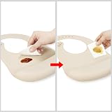PandaEar 3 Pack Silicone Baby Bibs Lightweight Waterproof Unisex view 7