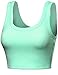 FPT Womens Basic Crop Tank Top BLUEMINT SMALL