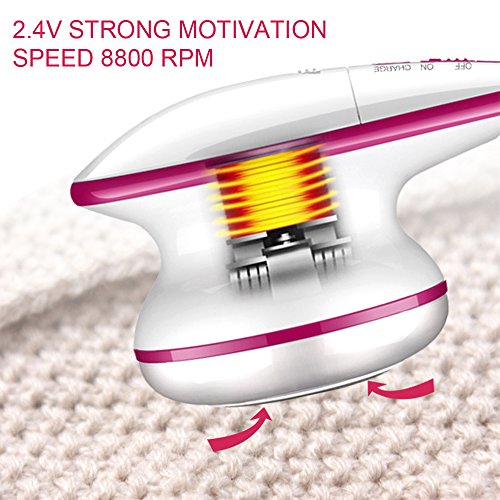 Lint Remover DIWUER USB Rechargeable Sweater Pill Remover Fabric Shaver For Clothes Fuzz Cashmere Wool Legging Couch Furniture