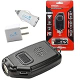 SureFire Sidekick 300 Lumen Rechargeable LED Keychain Flashlight Bundle with USB Car and Wall Adaptors