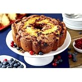 My Grandma's New England Very Berry Patriot Coffee Cake, Fresh Blueberries &amp; Cape Cod Cranberries Cake of New England - Kosher Certified &amp; Trans Fats Free - 1.75 Pounds