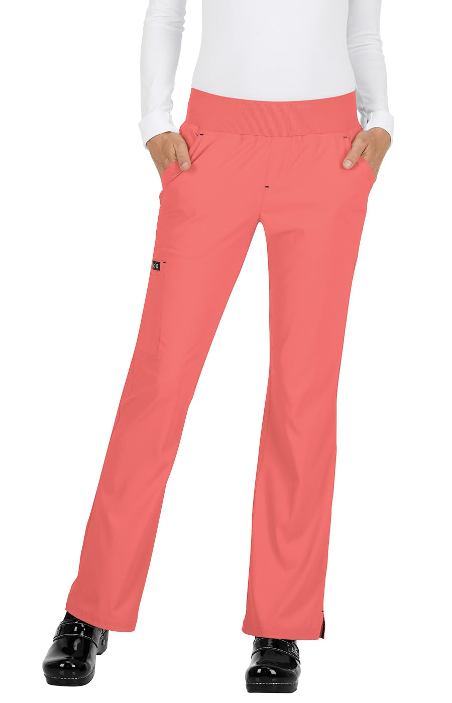 Photo 1 of KOI Basics 732 Women's Laurie Scrub Pant (Coral, X-Small)