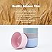 4pcs Bamboo Kids Bowls for Baby feeding，Small Serving Bowls，Small Prep Bowls& Dinnerware Sets, Eco-Friendly Tableware for Baby Toddler Kids,03