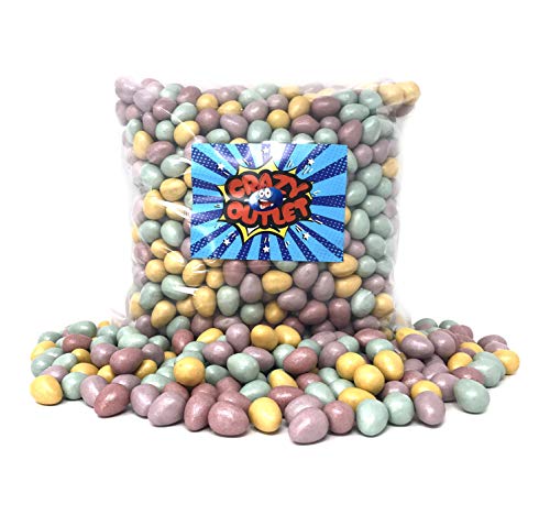 CrazyOutlet Valentines Day Cadbury Shimmer Milk Chocolate Mini Eggs Candy, Bulk Pack 2 lbs