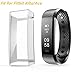 Screen Protector Case for Fitbit Alta HR/Ace, Haojavo Soft TPU Slim Fit Full Cover Screen Protector for Fitbit Alta HR and Ace Accessories Clear