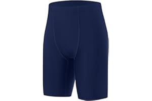 beroy Boys Swim Jammers Youth Team Racing Square Leg Swimsuit Trunks Swimming Jammer Athletic Swimwear Brief Shorts