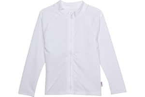 SwimZip UPF 50+ Long Sleeve Rash Guard for Boys' and Girls' - Baby, Toddler, Kids