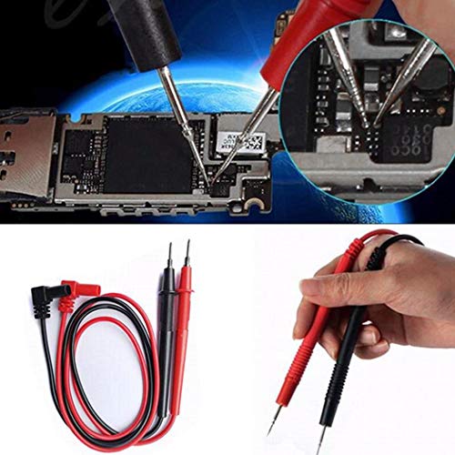 Mavere General Digital Multimeter Multi Meter Test Lead Probe Needle Wire Pen Cable 20A Linear Measurement Accessories