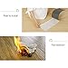 CO-Z 16 PCS 24 Square Feet, Vinyl Floor Planks Adhesive Floor Tiles, 2.0mm Thick (Oak - 24 sq ft - 1 Pack)