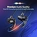 TaoTronics Bluetooth Headphones, Sweatproof Wireless in Ear Earbuds, Sports Magnetic Earphones with Built in Mic (IPX6 Waterproof, aptX Stereo, 7 Hours Playtime, CVC 6.0 Noise Cancelling Microphone)