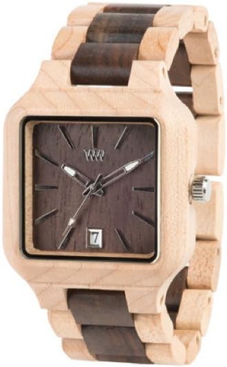 Metis Beige/Chocolate Wooden Watch