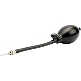 Tandem Sport Pocket Football Helmet Pump - Helmet Pump with Hose &amp; Air Release Valve - Compact Air Pump for Football Helmets - Easy, One Hand Operation - Black