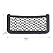TraderPlus Universal Auto Car Seat Side Back Pocket Storage Organizer Nylon Net Bag Phone Holder Black 5.9