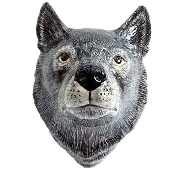 Quail Ceramics - Wolf Wall Vase