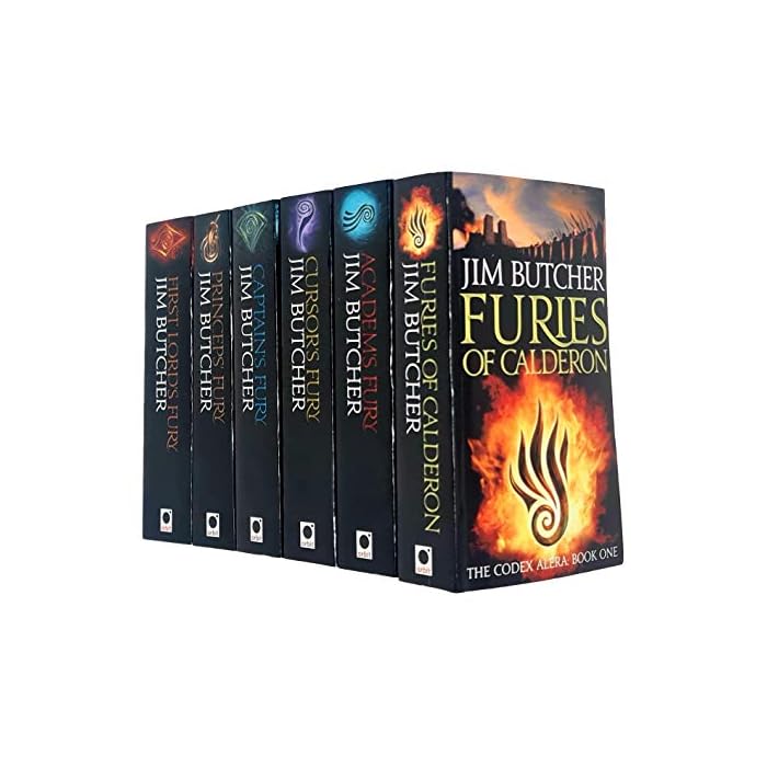 Buy Codex Alera Book Series 6 Books Collection Set by Jim Butcher