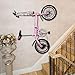 PHUNAYA Bike Hanger 2pcs Wall Mount Bike Hook Horizontal Foldable Bicycle Holder Garage Bike Storage Bicycle Hoist Heavy Duty Screwsthumb 1