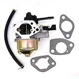 FitBest Carburetor Carb Fits Honda GX340 11HP 16100-ZE3-V01 with Choke Level and Gaskets