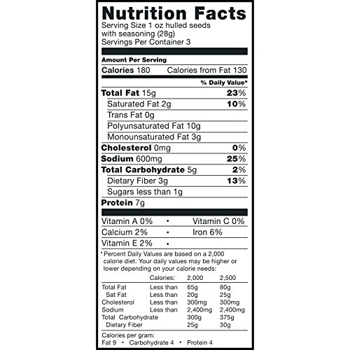 SPITZ SUNFLOWER SEEDS, CRACKED PEPPER, 6OZ BAG