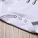 HappyMA Newborn Baby Boys Girls Romper One Piece Outfit Summer Bodysuit (0-6 Months)