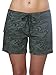 Maui Rippers Women’s 4-Way Stretch 5” Swim Shorts Boardshorts (08, Camo Wave)