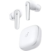 Soundcore Liberty 5 by Anker Noise-Cancelling Earbuds with Dolby Audio | Stronger voice reduction, real-time adaptive ANC, fast charging, 6-mic AI clear calls, long battery life.