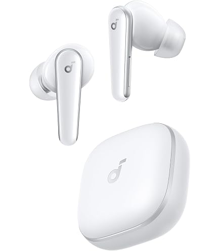 試着のみ！傷一切なし！Soundcore Liberty 5 ホワイト Amazon.com: soundcore Liberty 5 by Anker, Noise-Cancelling