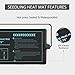 VIVOHOME 20W Waterproof Seedling Heat Mats for Seed Starting Propagation and Increase Germination Success 10 inch x 20.75 inch Pack of 2