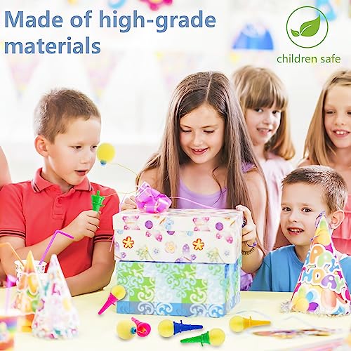 3 otters 24PCS Ice Cream Shooters Toys, Ice Cream Toys for Kids 4 Inch Ice Cream Foam Ball Launcher for Carnival Prizes Birthday Party Favors