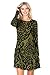 Junky Closet Women's Casual Front Pocket A-Line Tunic Dress
