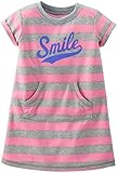 Carter's Little Girls' Striped Nightgown (Toddler/Kid) - Pink Stripe
