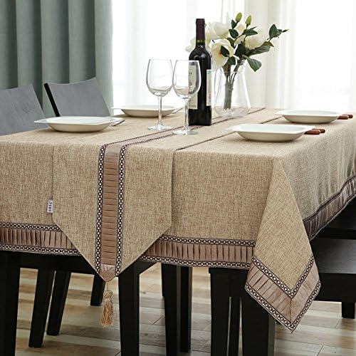 Tablecloths,Table top cover,Tablecloth for dining room Kitchen tablecloth Vintage square tablecloth-C 140x180cm(55x71inch)