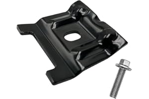 ARONOVA 1J0803219 Car Battery Hold Down with 304 Stainless Steel Bolt,Compatible with Select Audi,Skoda,VW Jetta Golf Beetle CC Tiguan Passat Models