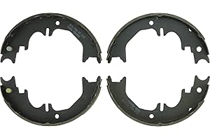 BOSCH BS850 Blue Parking Brake Shoe Set - Compatible With Select Lexus GX460, GX470; Toyota 4Runner, FJ Cruiser, Sequoia; REAR