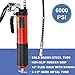 MINGSUO Professional Grease Gun Pistol Grip Heavy Duty 6000 PSI - with 18