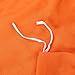 SUSYBAO 3 Pieces Duvet Cover Set 100% Natural Cotton Queen Size 1 Duvet Cover 2 Pillow Shams Solid Orange Luxury Quality Soft Breathable Hypoallergenic Fade Stain Wrinkle Resistant with Zipper Ties