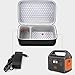 Hard Travel Case Storage Bag for Jackery Portable Power Station Explorer 160, 167Wh / SUAOKI Portable Power Station, 150Wh/100W Camping Generator Lithium Power Supply